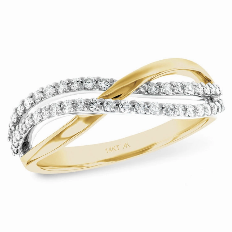 14KT Gold Ladies Diamond Ring