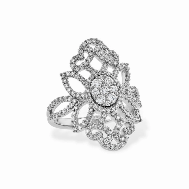 14KT Gold Ladies Diamond Ring
