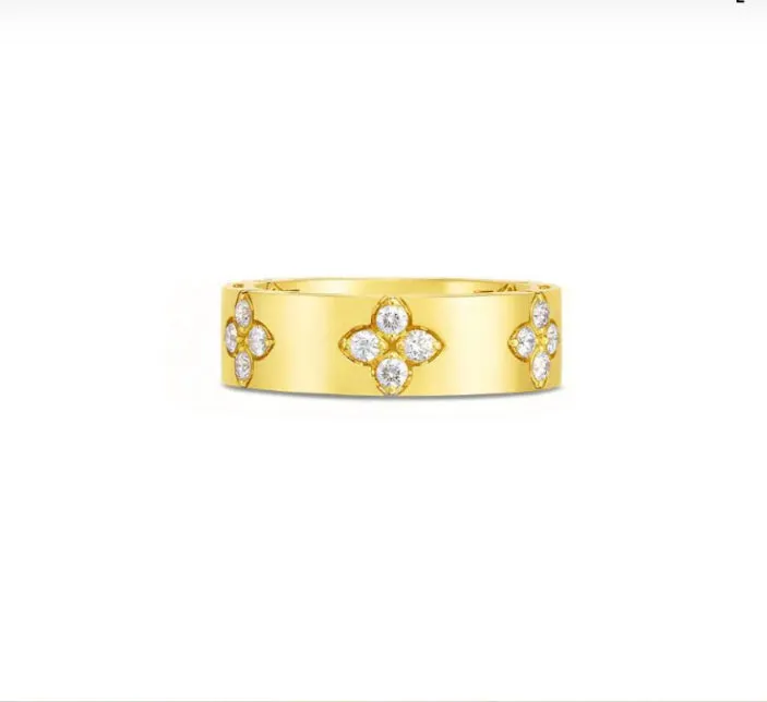 18K YELLOW GOLD LOVE IN VERONA RING .45CT