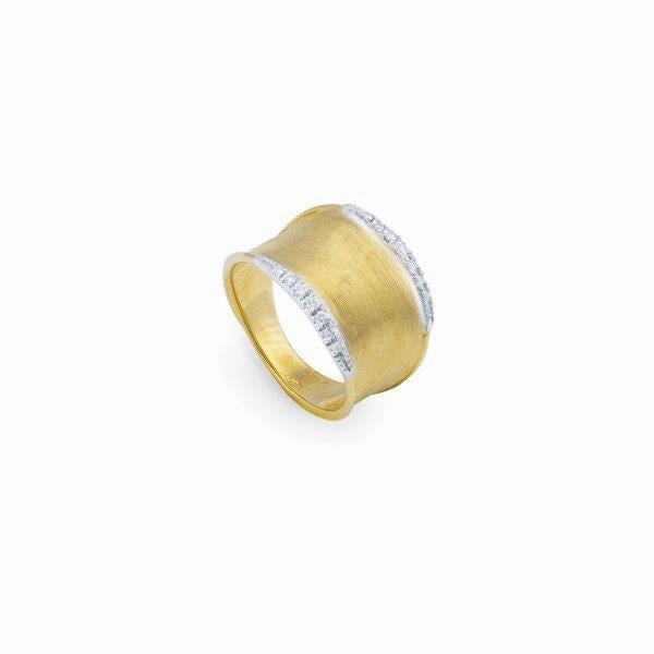 18K GOLD AND DIAMOND RING FROM THE LUNARIA COLLECTION