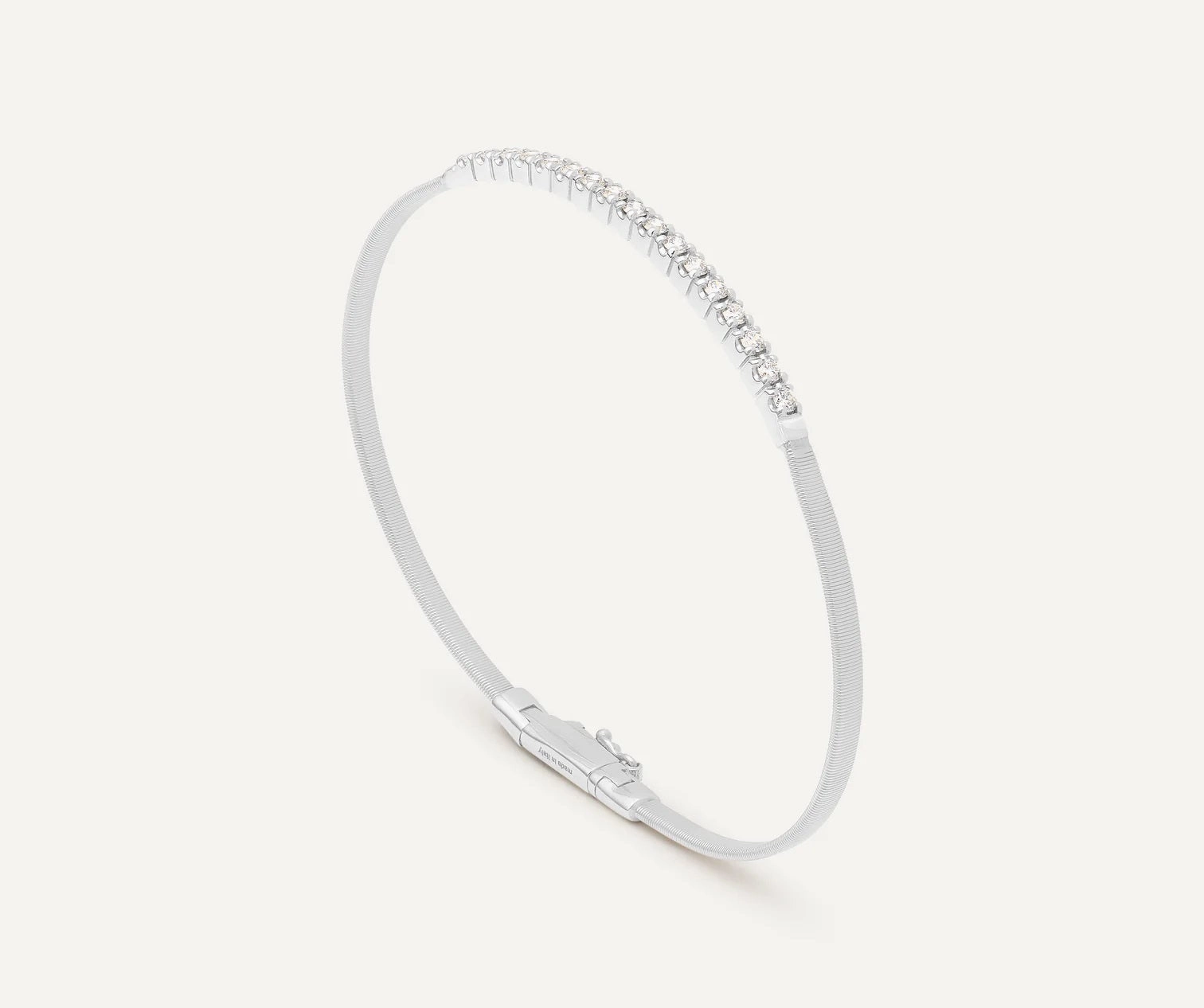 18K WHITE GOLD AND DIAMOND BRACELET FROM THE MASAI COLLECTION