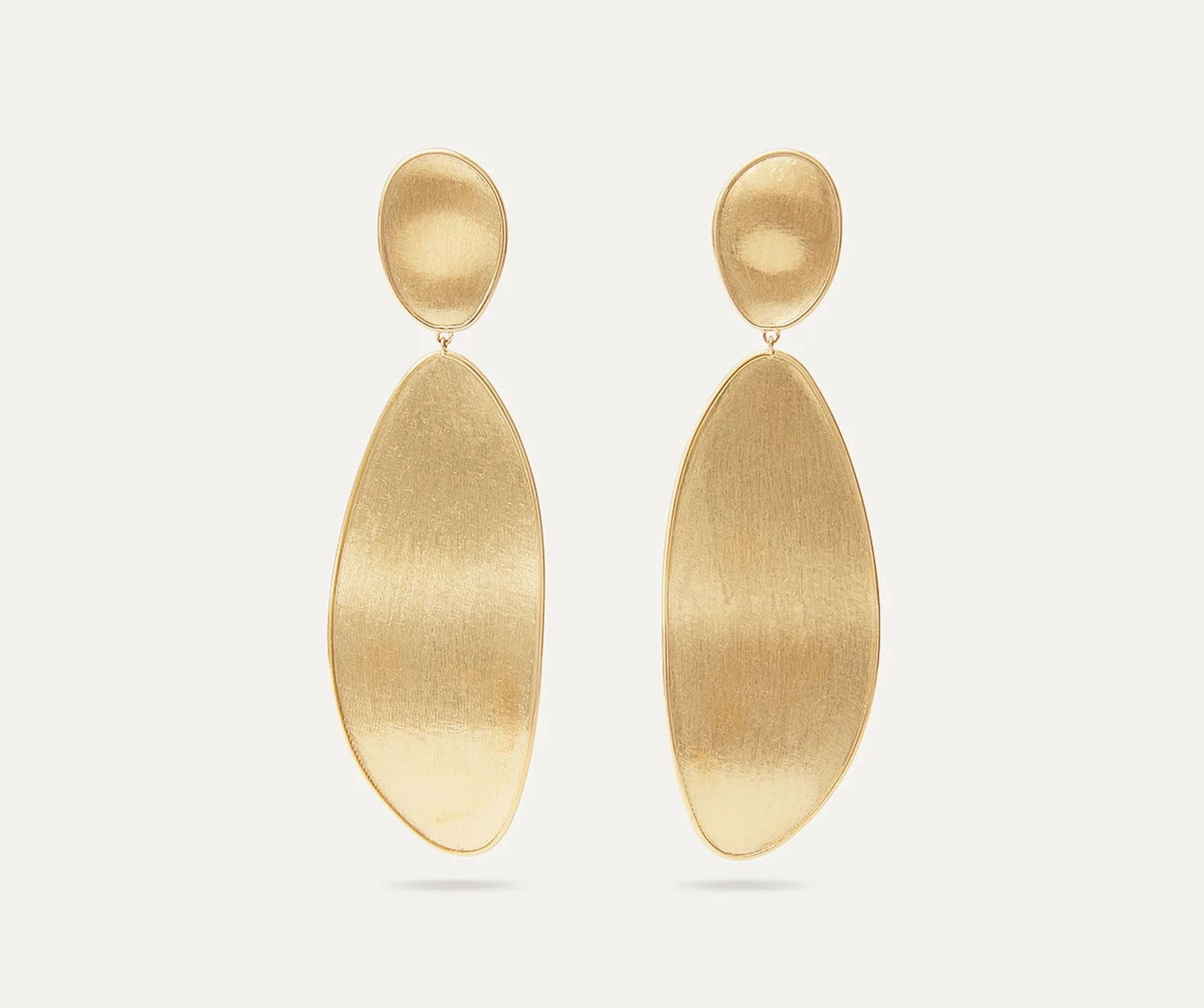 18K YELLOW GOLD DROP EARRINGS FROM THE LUNARIA COLLECTION