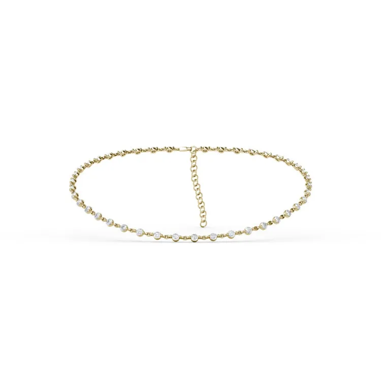 6.15ct Diamond Choker Necklace