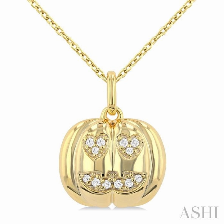 .06CTRDDM PETITE PUMPKIN PD YG 10K-S CH*