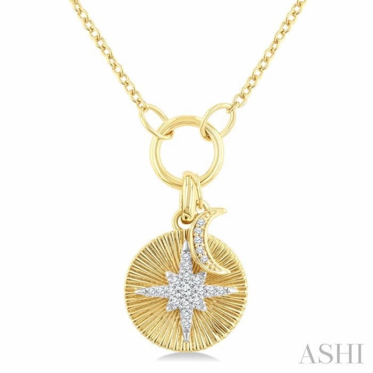 .12CTRDDM STAR CHARM PD YW 10K-G CH*