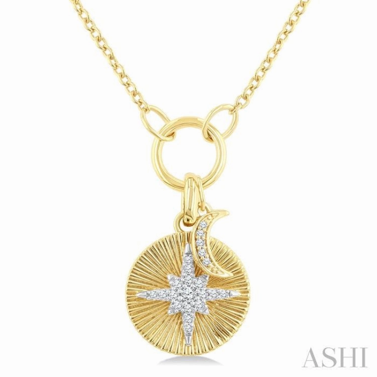 .12CTRDDM STAR CHARM PD YW 10K-G CH*