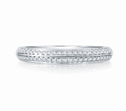 A.JAFFE CLASSICS CLASSIC PLAIN WEDDING BAND