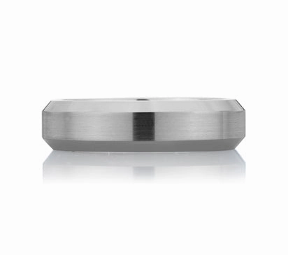 A.JAFFE CLASSICS CONCAVE EDGED MEN'S RING