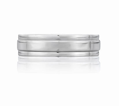 A.JAFFE CLASSICS HIGH POLISHED CLASSIC MEN'S RING