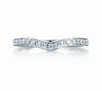 A.JAFFE CLASSICS SIGNATURE PERFECT FIT PAV CONTOUR BAND 0.32