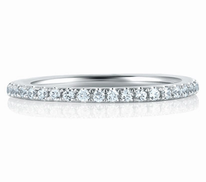 A.JAFFE CLASSICS SPARKLING CLASSIC SIGNATURE PAV BAND 0.26