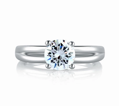 A.JAFFE SEASONS OF LOVE GOLDEN DOUBLE COLLAR CROSSOVER DESIGNER RING 0.09             (not includin