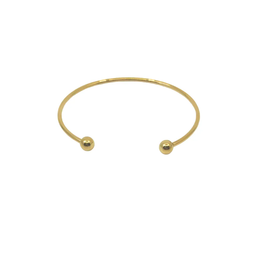Ball Gold Bangle