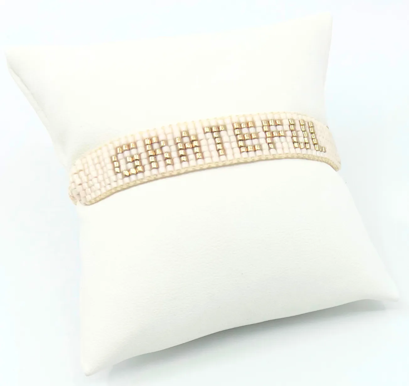Beaded Word Bracelet