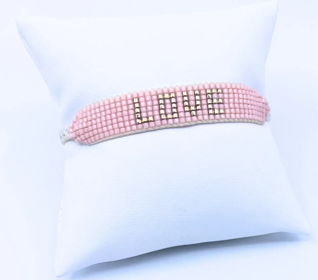 Beaded Word Bracelet