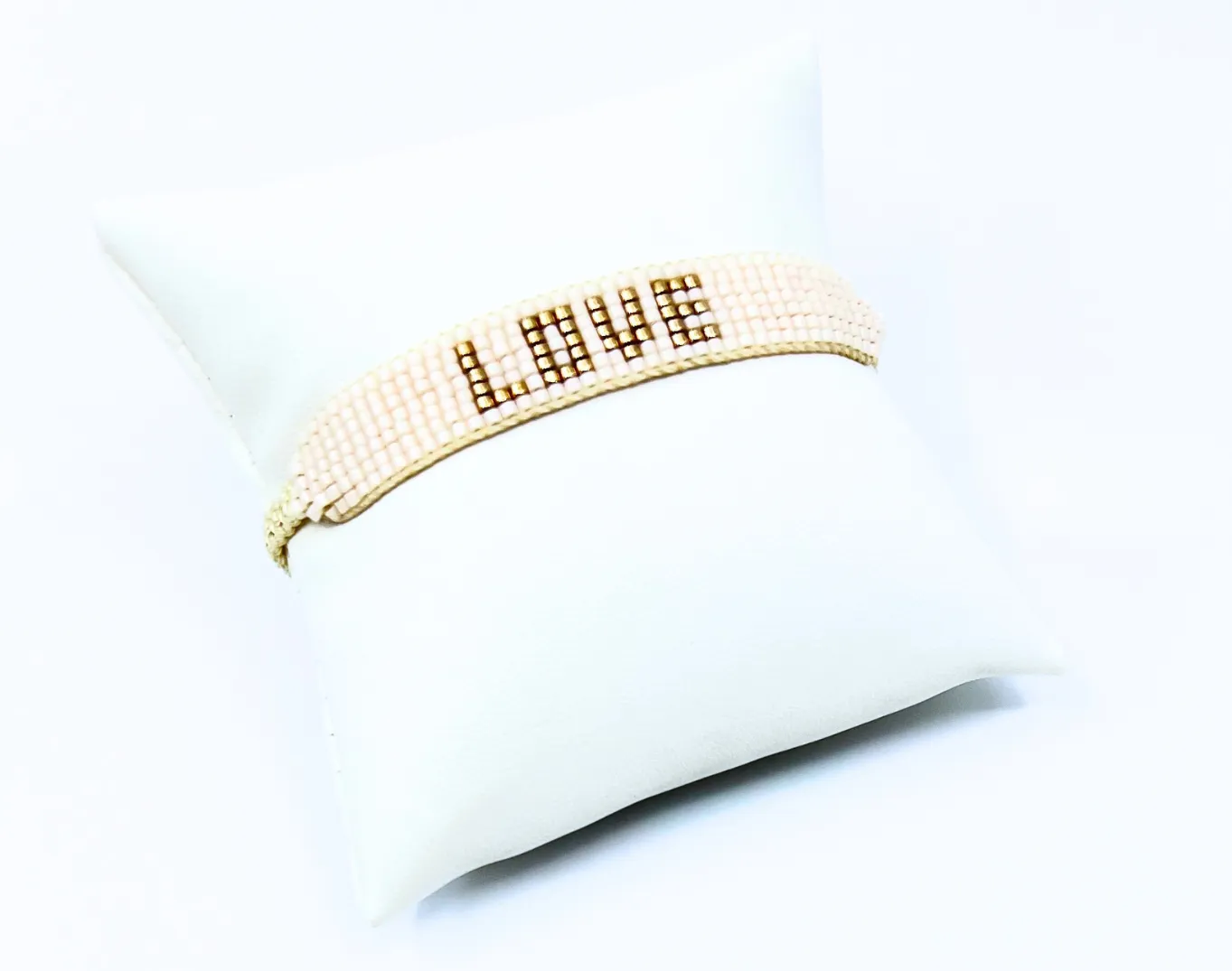Beaded Word Bracelet