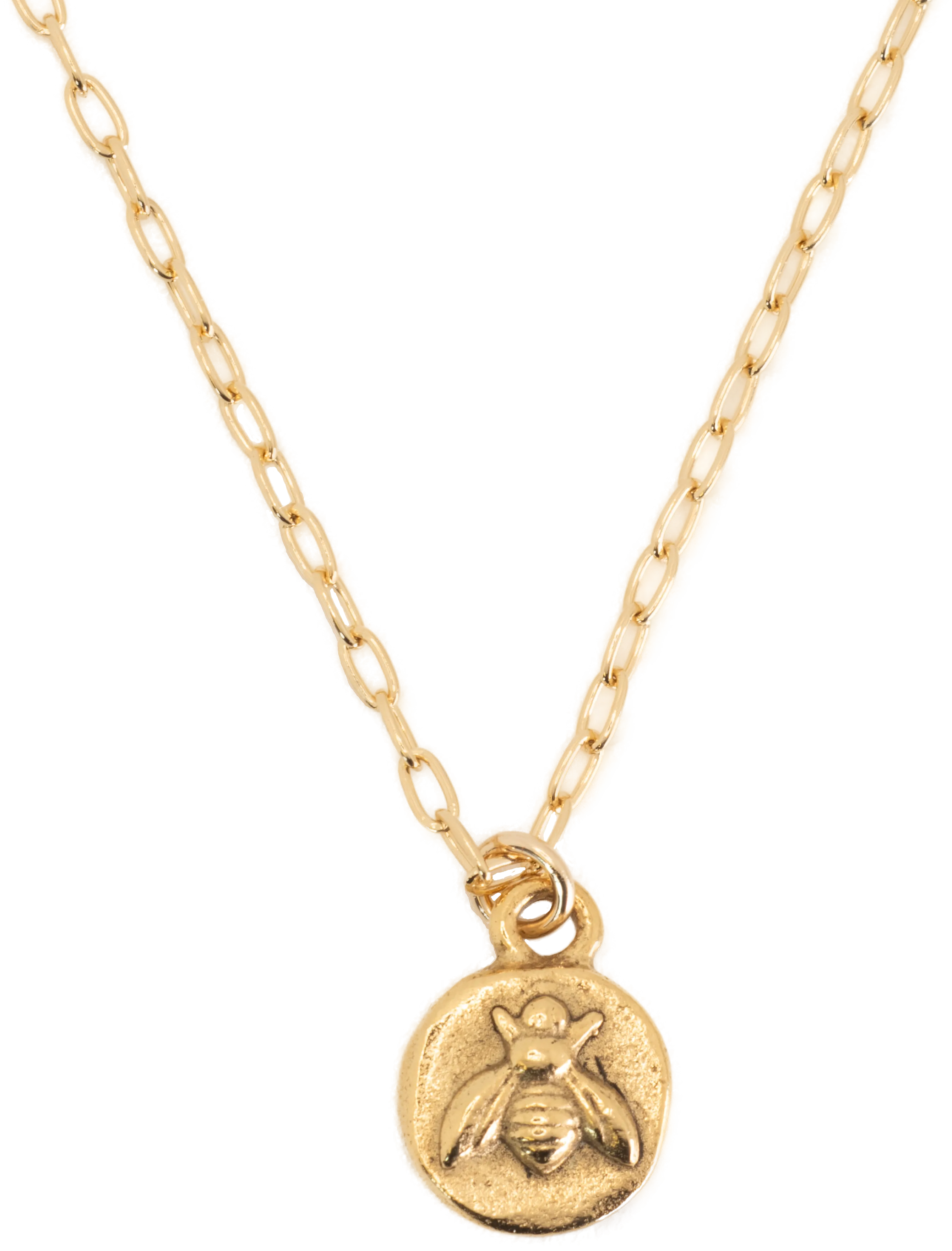 Bee Strong Gold Necklace