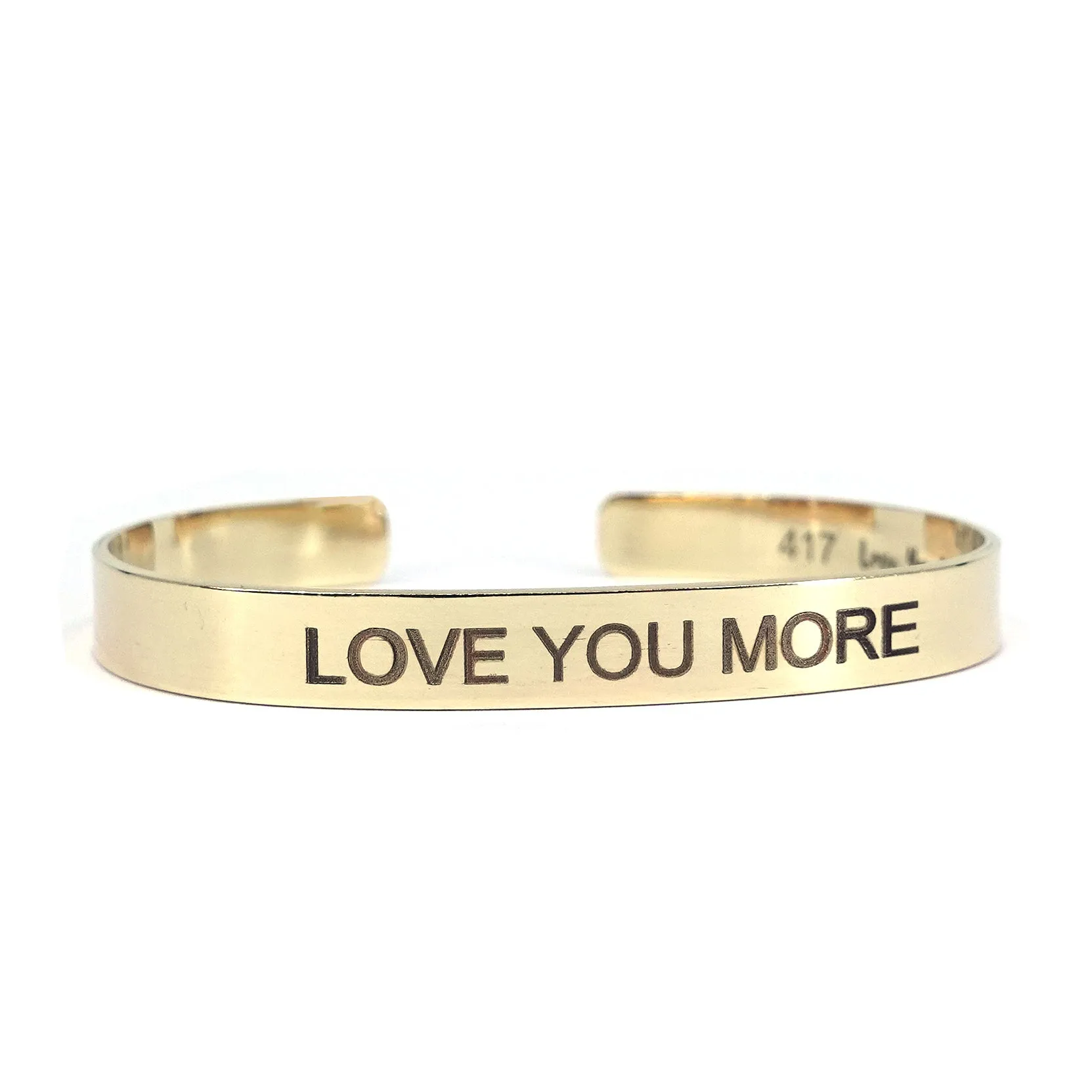 Benoit Love Cuff in 10kt & 14kt Gold