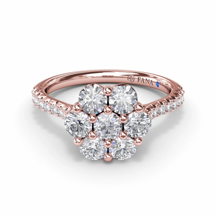 Blossoming Diamond Ring