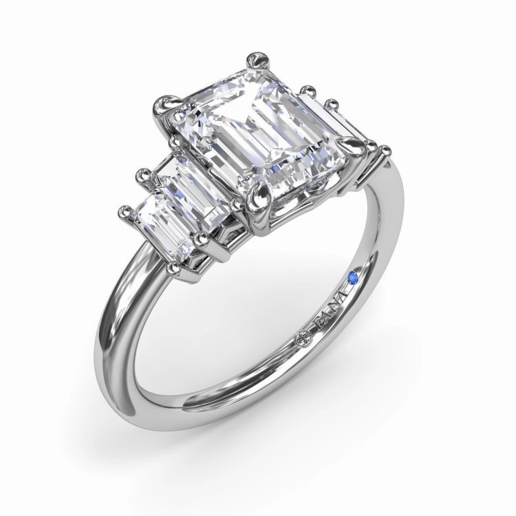 Bold and Beautiful Five Stone Engagement Ring