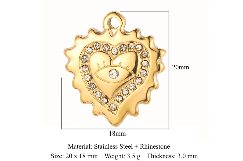 Build Your Own Charm - Heart Charms
