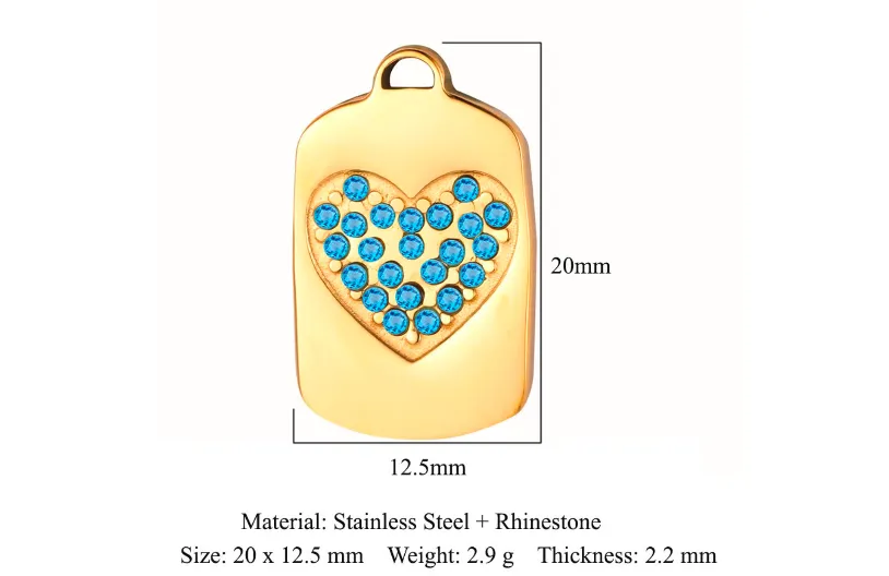 Build Your Own Charm - Heart Charms