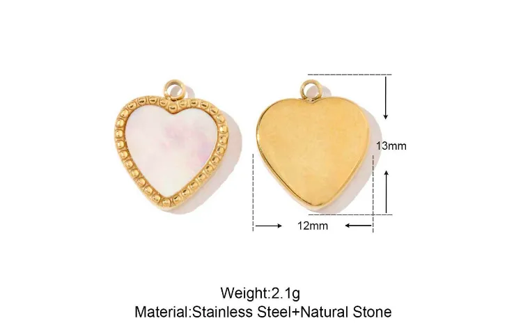 Build Your Own Charm - Heart Charms
