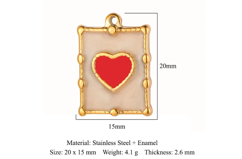 Build Your Own Charm - Heart Charms