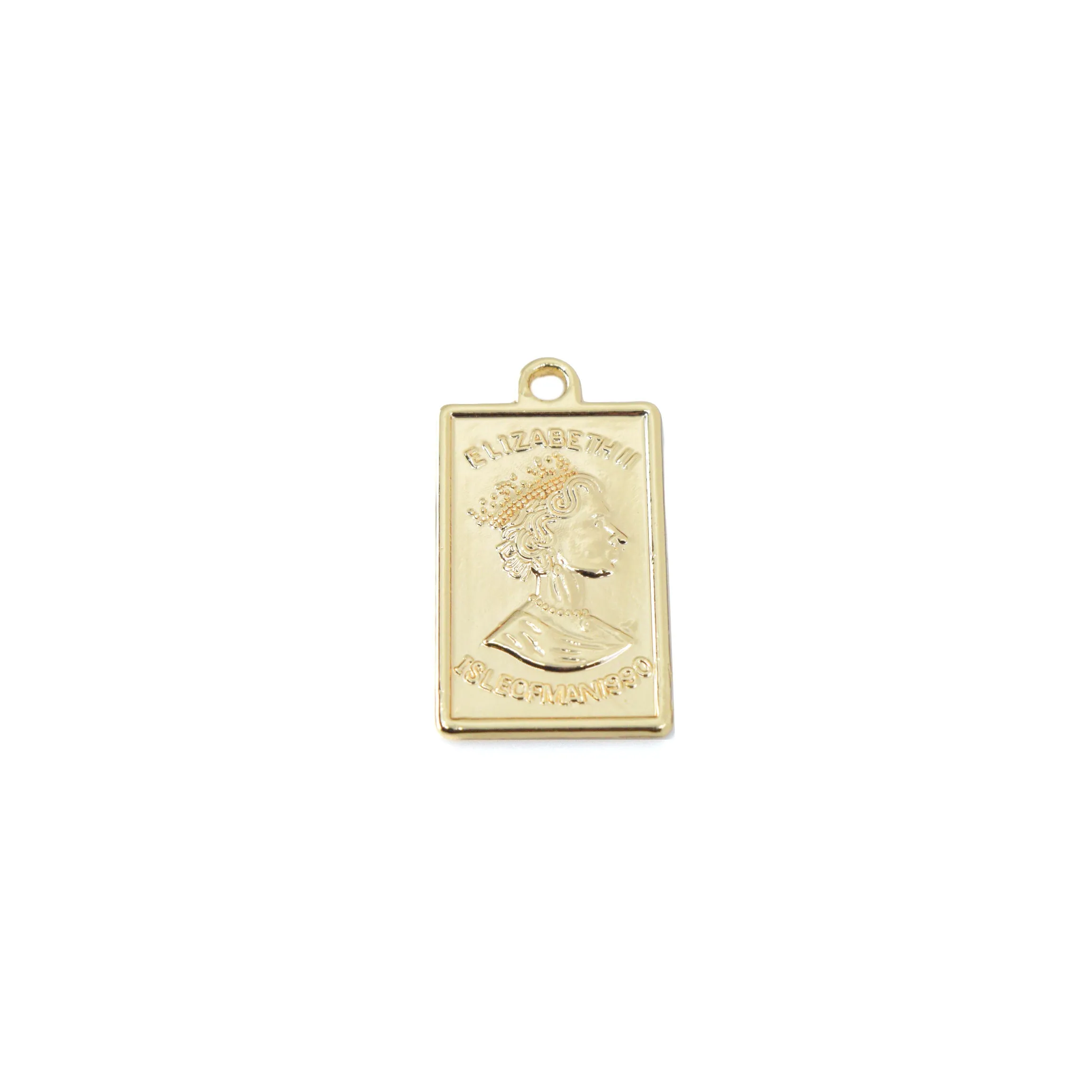 BYO Gold Paperclip Chain Necklace