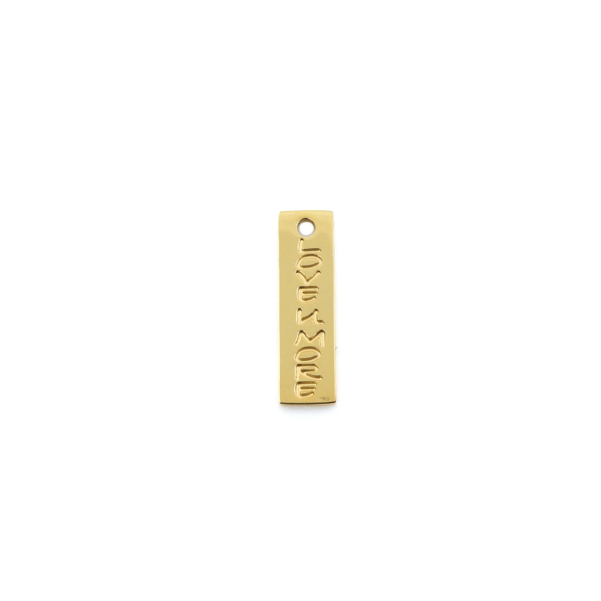 BYO Gold Paperclip Chain Necklace