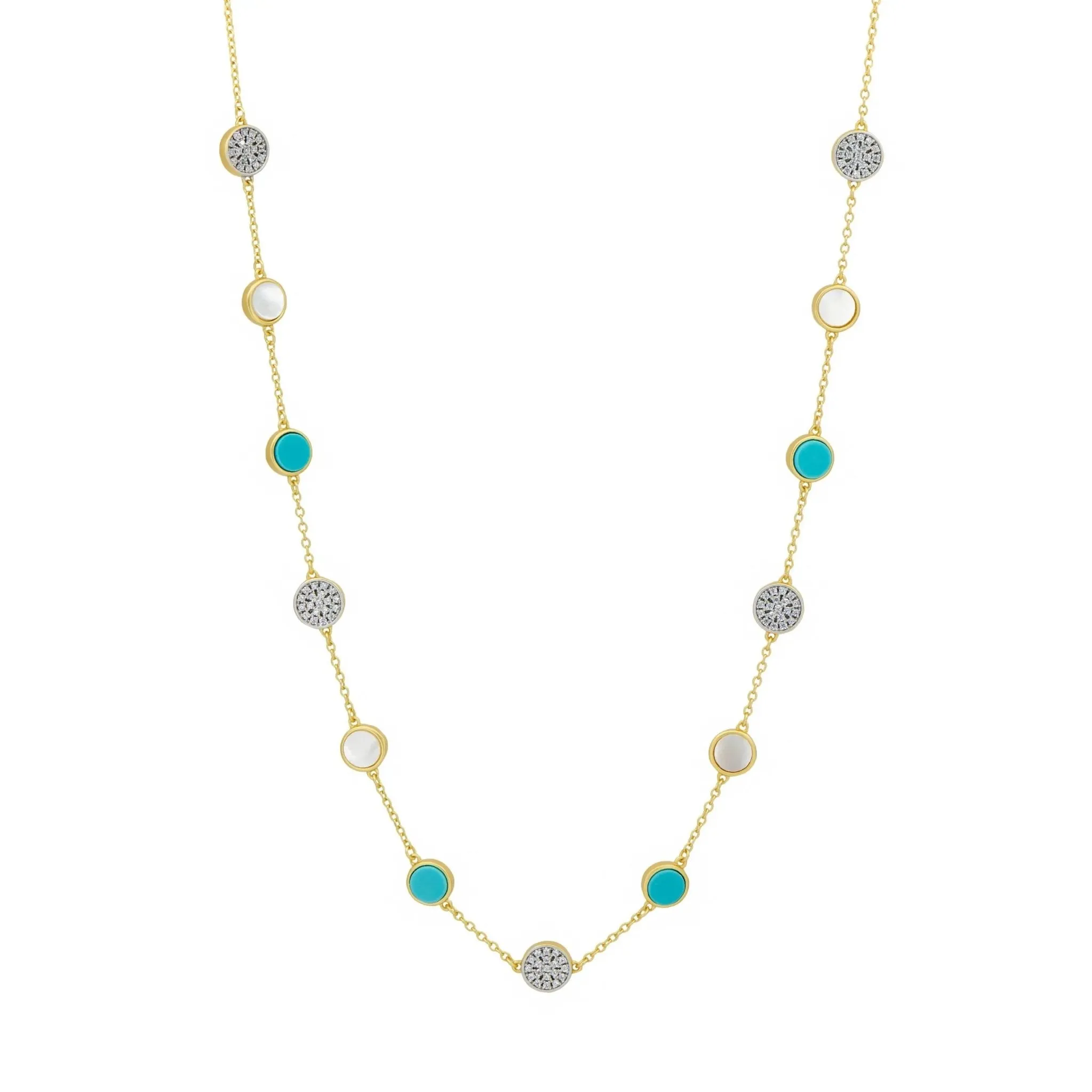 Coastal Disc Necklace