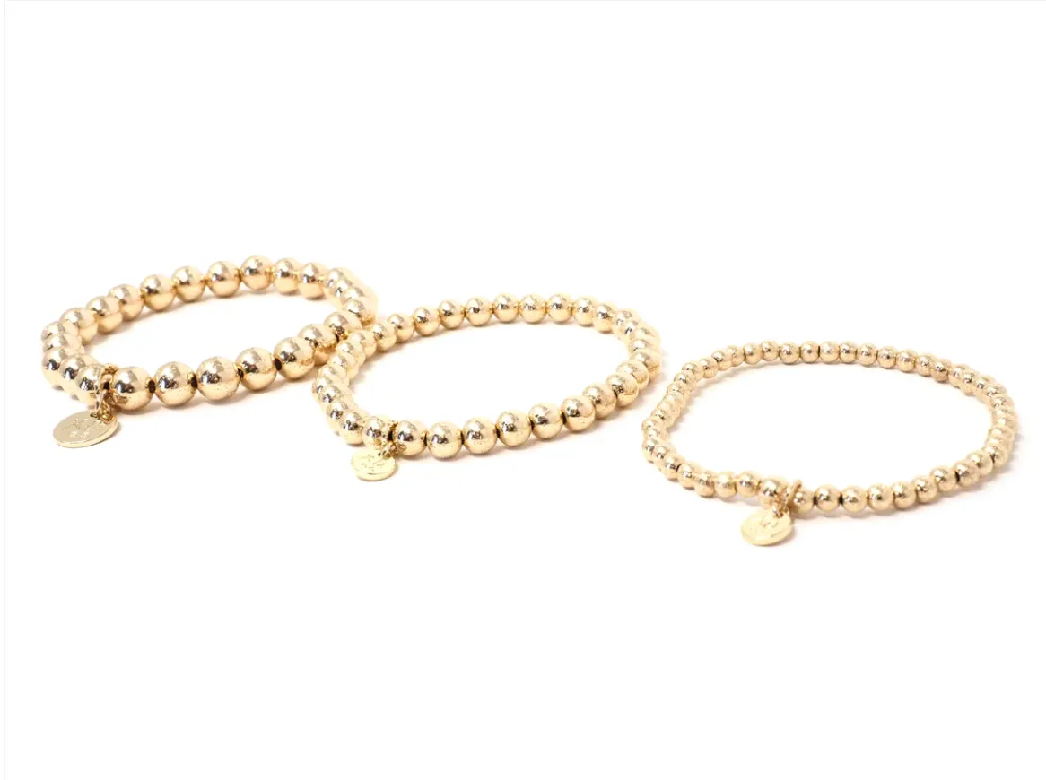 Eternity Bracelet in Gold Smooth