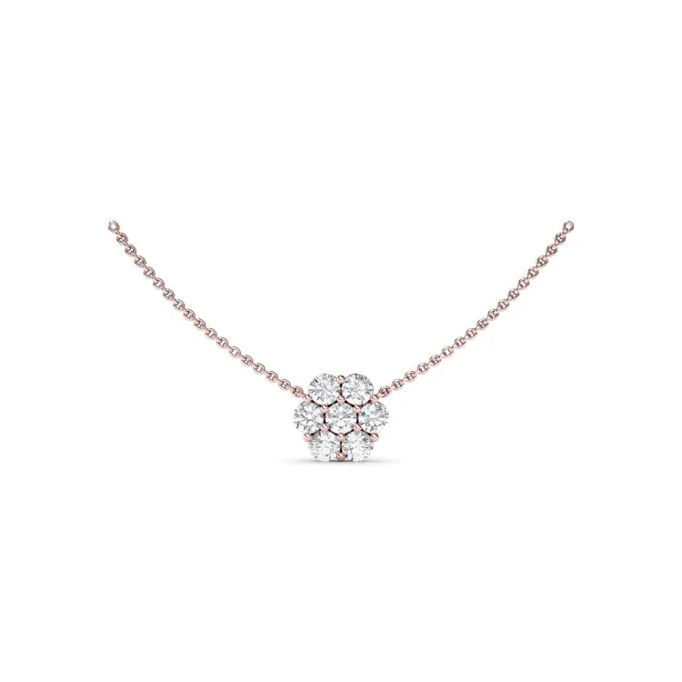 Floral Diamond Necklace