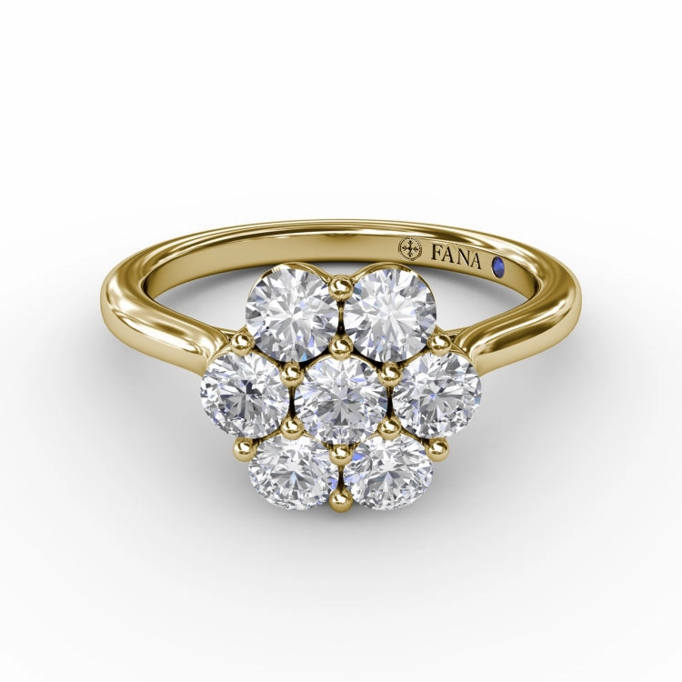 Floral Diamond Ring