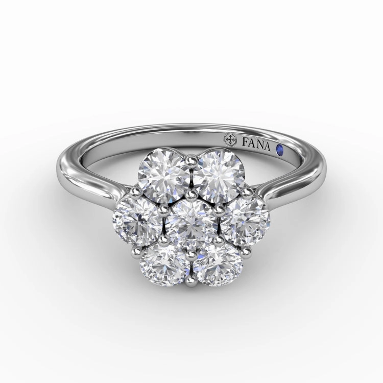 Floral Diamond Ring