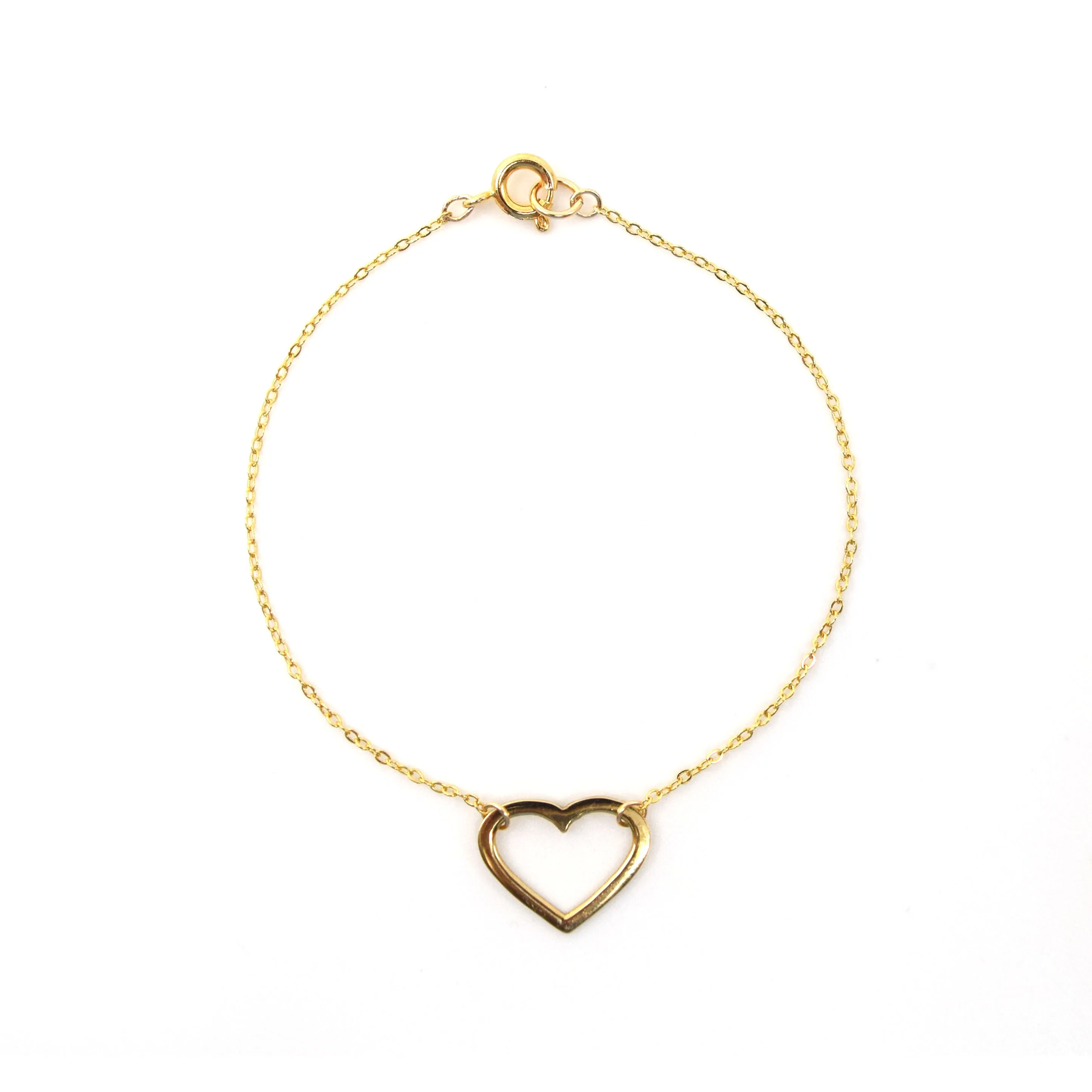 Follow Your Heart Silhouette Bracelet