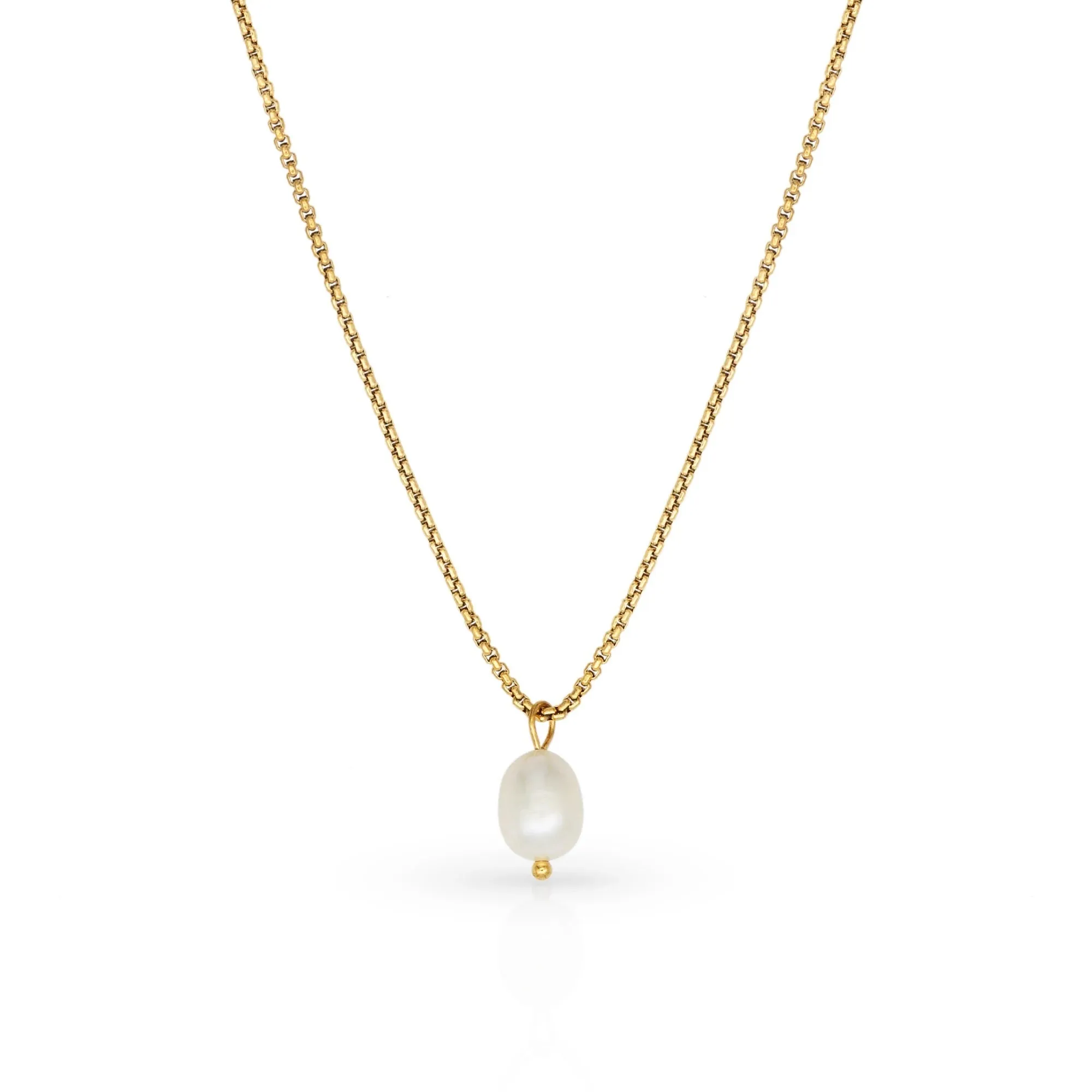 Getting Fresh Pearl Gold Necklace