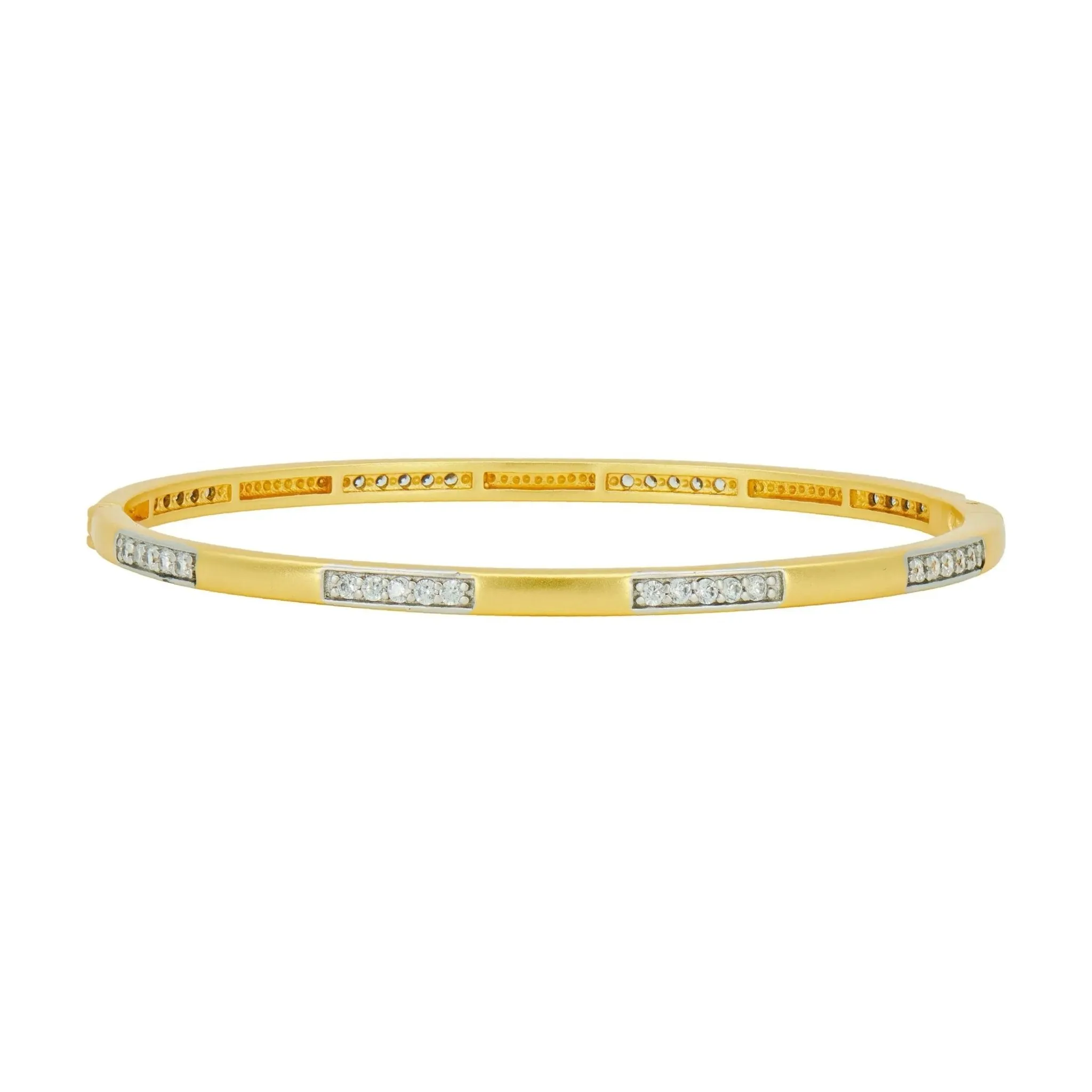 Glistening Hinge Bangle