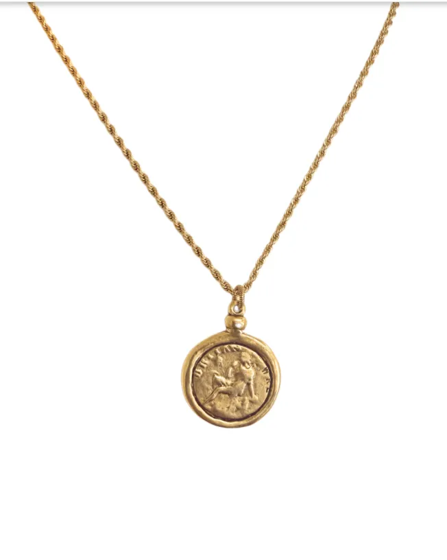Goddess on a Thin Rope Chain