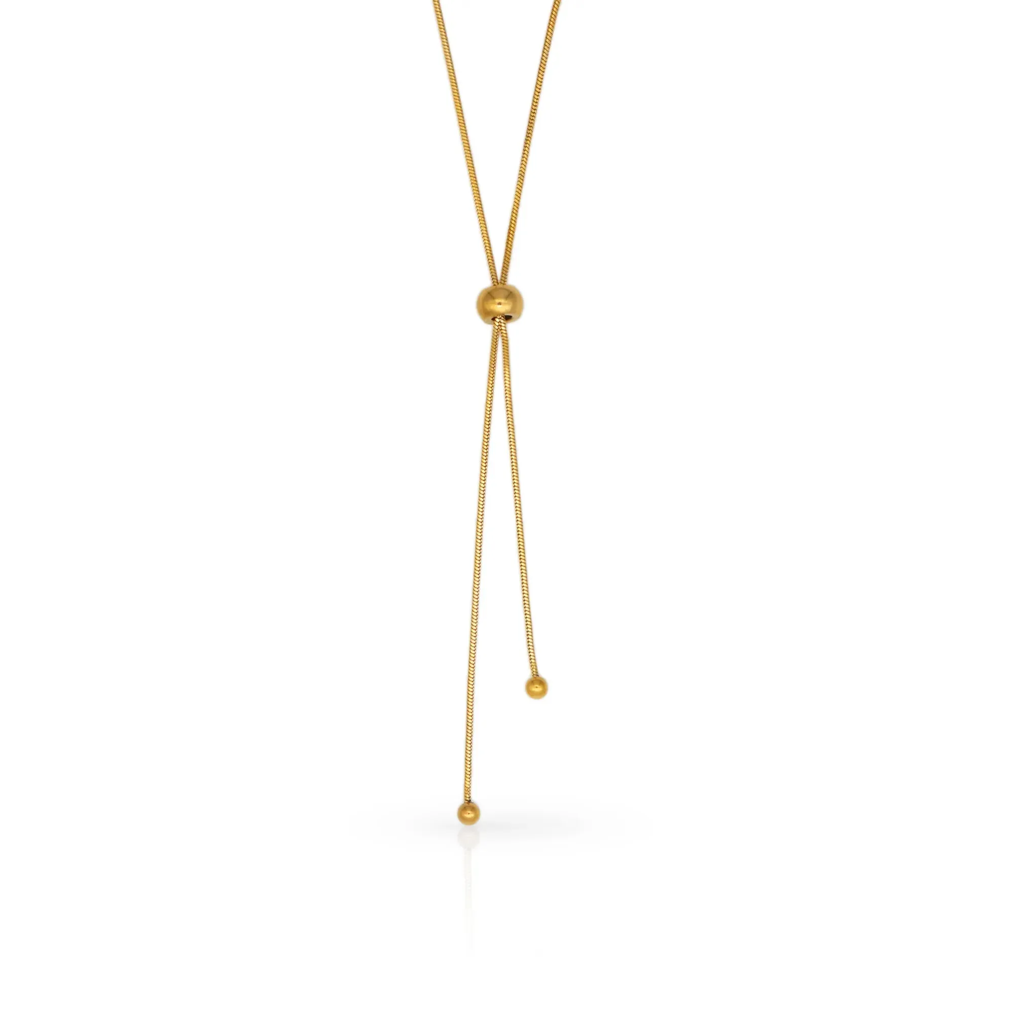 Gold Droplet Necklace