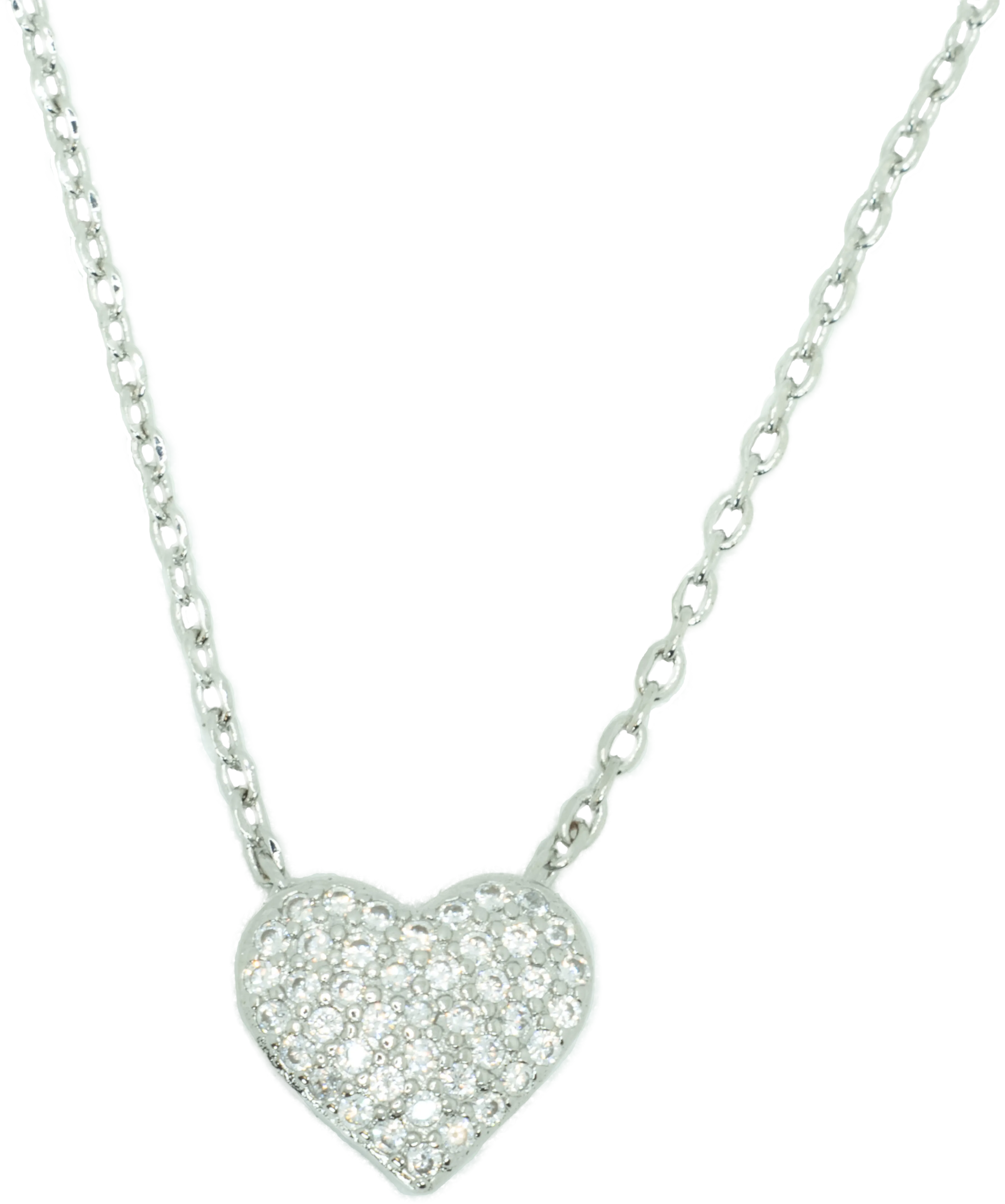 Icy Heart Necklace