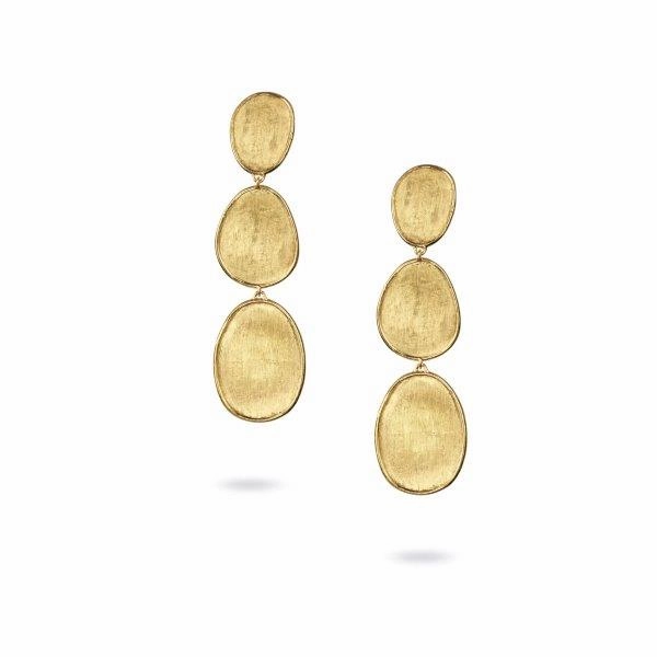 MARCO BICEGO 18K GOLD EARRINGS FROM THE LUNARIA COLLECTION