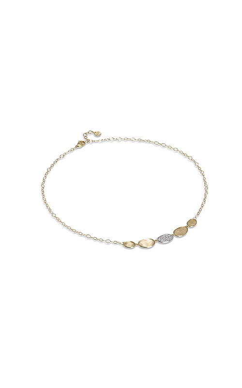 MARCO BICEGO 18K YELLOW GOLD & DIAMOND LUNARIA NECKLACE