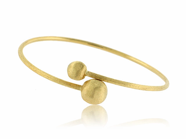 MARCO BICEGO 18K YELLOW GOLD BANGLE BRACELET FROM THE AFRICA COLLECTION