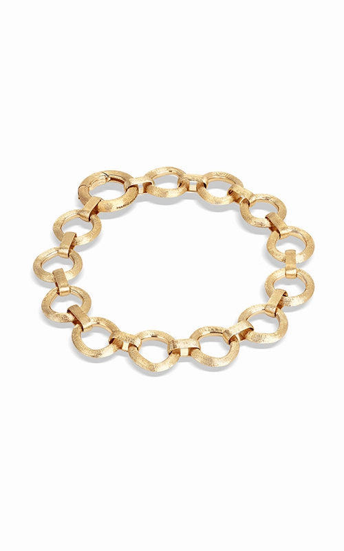 MARCO BICEGO 18K YELLOW GOLD JAIPUR FLAT LINK BRACELET