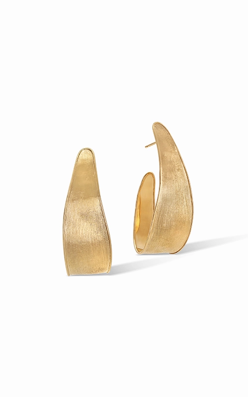 MARCO BICEGO 18K YELLOW GOLD LUNARIA HOOPS