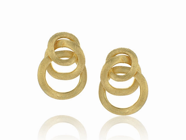 MARCO BICEGO 18K YELLOW GOLD STUD EARRINGS FROM THE JAIPUR COLLECTION