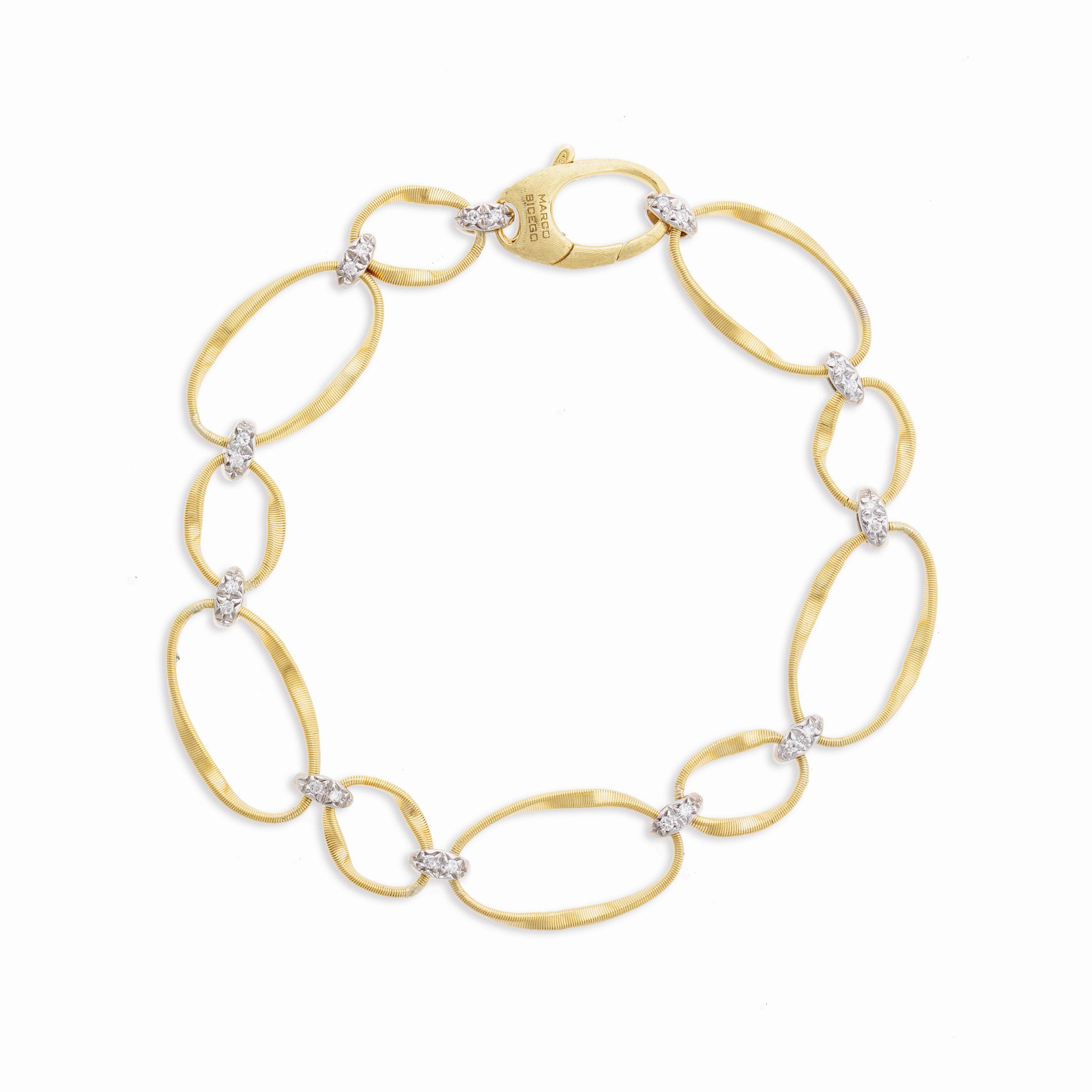 MARCO BICEGO 18KY ONDE MARRAKECH .18CT DIA. BRACELET
