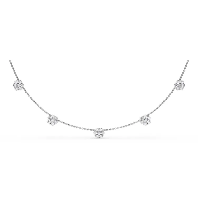 Petals Of Love Diamond Necklace