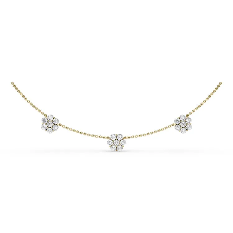 Petals Of Love Diamond Necklace